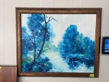 oil painting by Dorrell Reeves