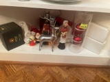 various Christmas decor