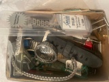 watch bands; watch parts; watch tools; misc