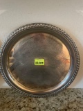 2 silver plates