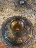 silver plate stand