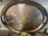 silver tray