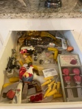 various knife spreaders; salt & pepper shakers; corn on the cob sticks