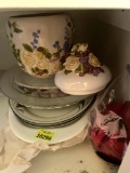 cookie jar; decorative serving plates