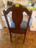 antique dining chair
