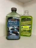 Ecosense tub and tile cleaner; lemon bite hand dishwashing liquid