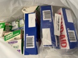 bandaids; bandages; aromatic vapor rubs