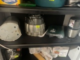 iced tea maker; spice & nut grinder; Bundt pans