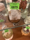 spun glass church figurine
