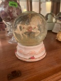 carousel horse snow globe music box
