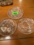 crystal glass coasters