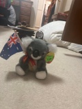koala stuffed animal with Australian flag