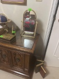 mirror with gold frame