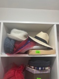 assortment of hats