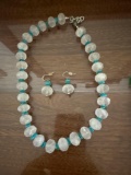 necklace and earring set
