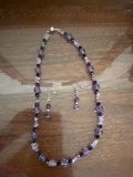 necklace and earring set