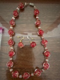 necklace and earring set