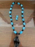 necklace and earring set