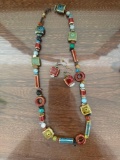 necklace and earring set