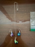 necklace and earring set