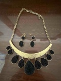 necklace and earring set