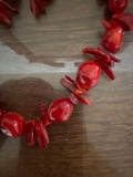 necklace, bracelet and earring set