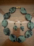 necklace and earring set