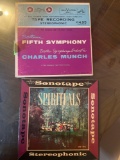 stereophonic stereo recording tape