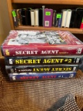 Secret Agent episodes 1-4 VHS tapes