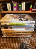 various movie DVDs