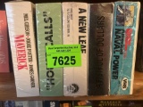 various VHS tapes