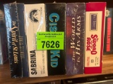 various VHS tapes