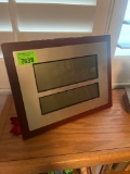 digital weather and calendar clock
