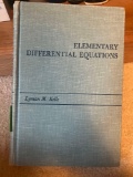 Elementary Differential Equations