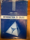 Introduction to Solids