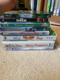movies; DVDs and VHS tapes