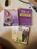 Financial book and DVDs