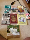 childrens books, craft books, travel books