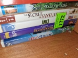 movies DVDs and VHS tapes
