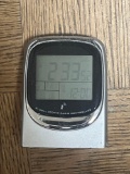 various digital clocks and rain Gadges