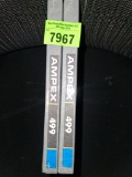 2 blank Ampex 499 studio mastering audio tape