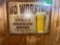 novelty sign