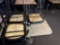 3 chairs and table
