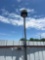 spot lights mounted on poles
