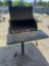 wood smoker with granite ledge