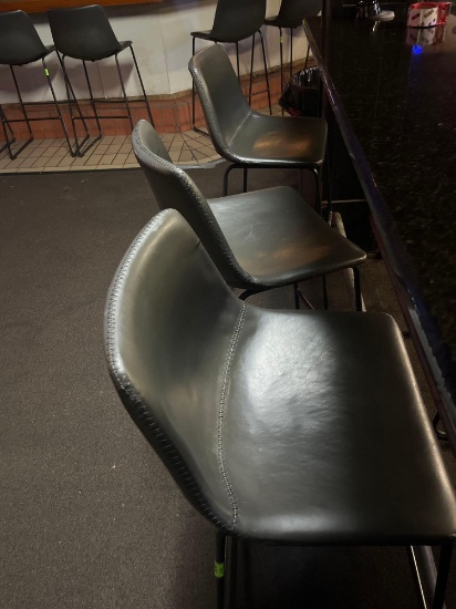 3 high top stools