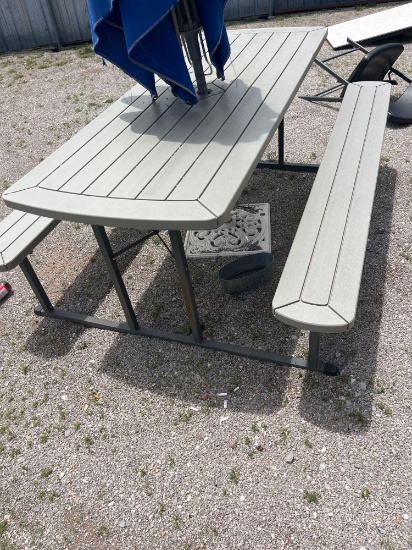 folding picnic table