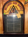 Billards and Darts score Board