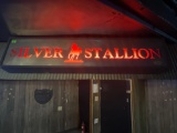 silver stallion light up sign