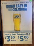 BUD LIGHT sign